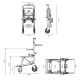 Silla Oruga Electrica Ps-196 Iva Super Reducido Blanca 